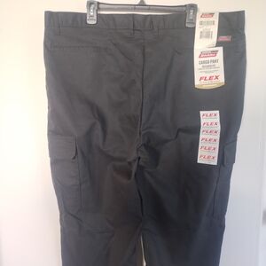 Dickies Black Relaxed Fit Flex Cargo Pants